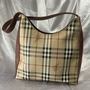 Authentic Burberry shoulder bag.
